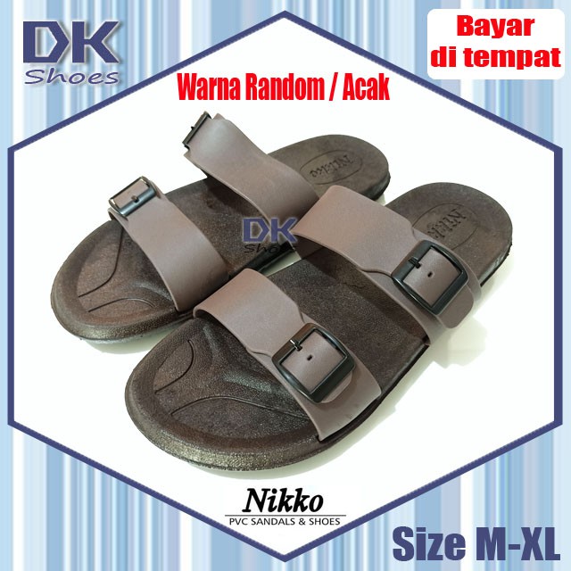 Nikko Sandal M-XL Ban2 / Sandal Laki Selop Karet Murah / Sandal Tahan Air / Sandal Kekinian