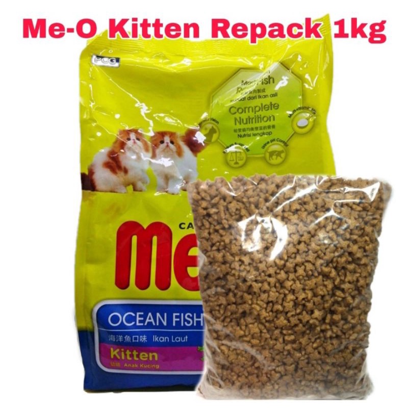 makanan kucing meo kitten repack 1 kg