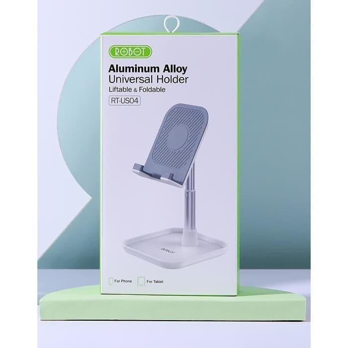 Robot Phone Holder Liftable &amp; Foldable RT-US04 -Aluminium Alloy Holder