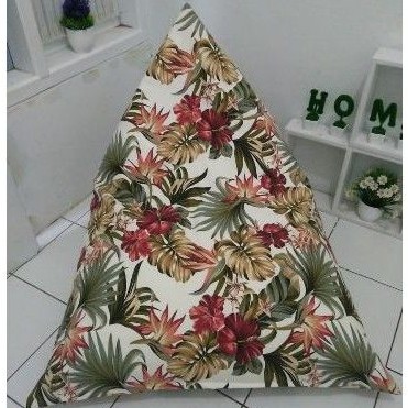 BEAN BAG TRIANGLE SUDAH TERMASUK ISI BUTIRAN STYROFOAM