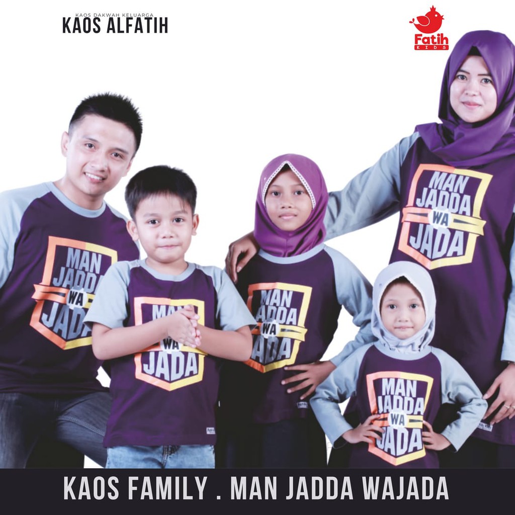 fatih kids sarimbit | kaos family | kaos anak | kaos keluarga | kaos sarimbit family fatih kids