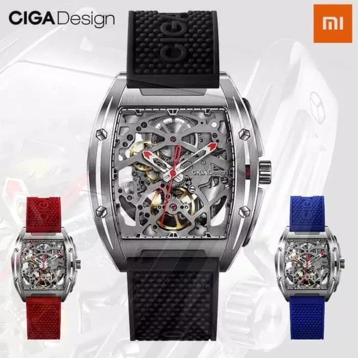 Jam Tangan Xiaomi CIGA DESIGN Z Automatic Mechanical Watch - Merah