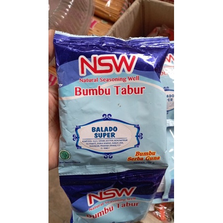

PROMO!!! bumbu tabur balado super nsw 100g