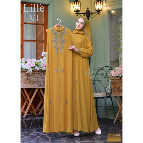 Fashion Wanita Muslim Terbaru/Gamis Syar'i Kekinian/Gamis Wanita Modern/Gamis CerutyBabydoll mix out