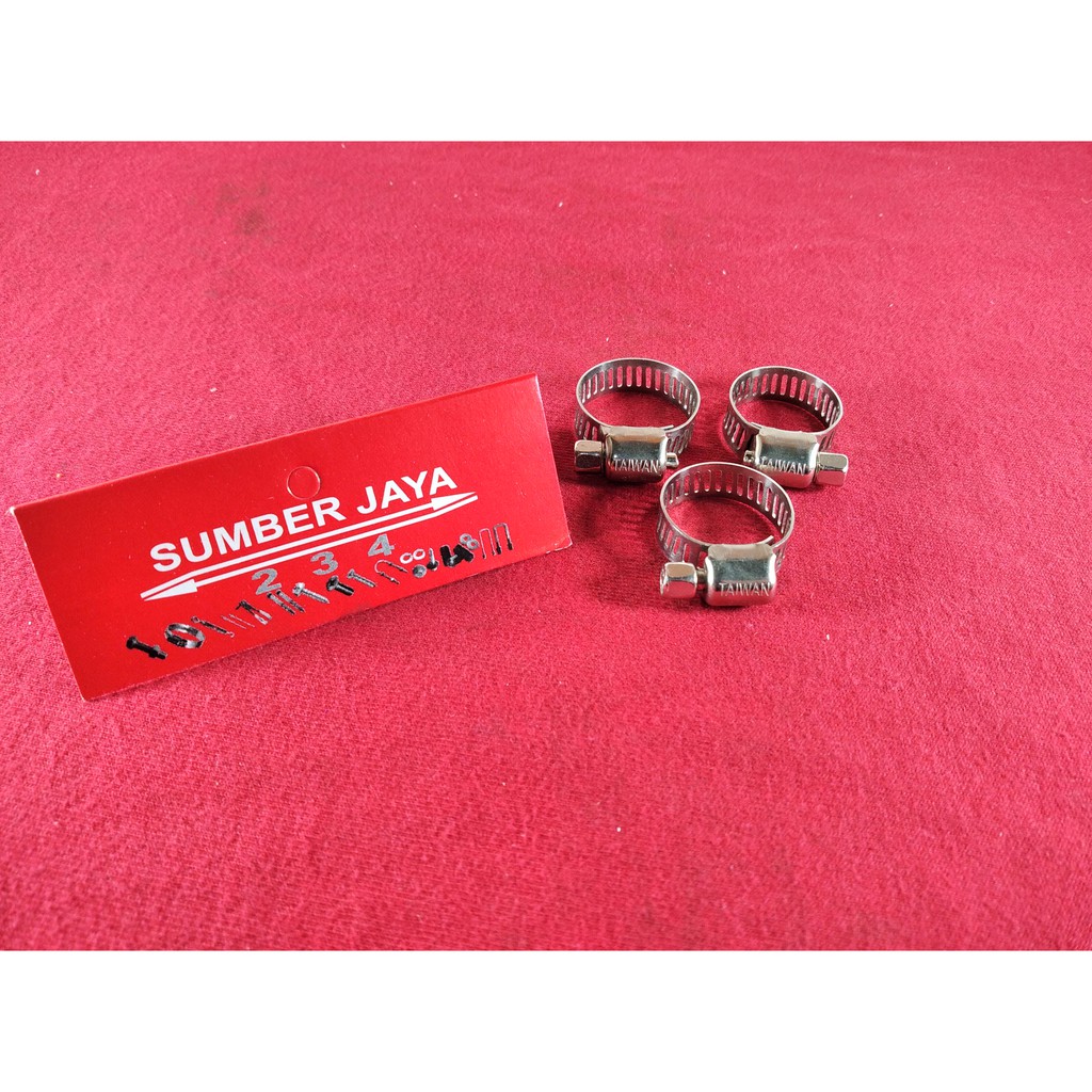 Stainless Klem Selang / Hose Clamp 3/4&quot; TERMURAH