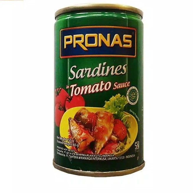 

Pronas Sarden Saus Tomat 155 gr