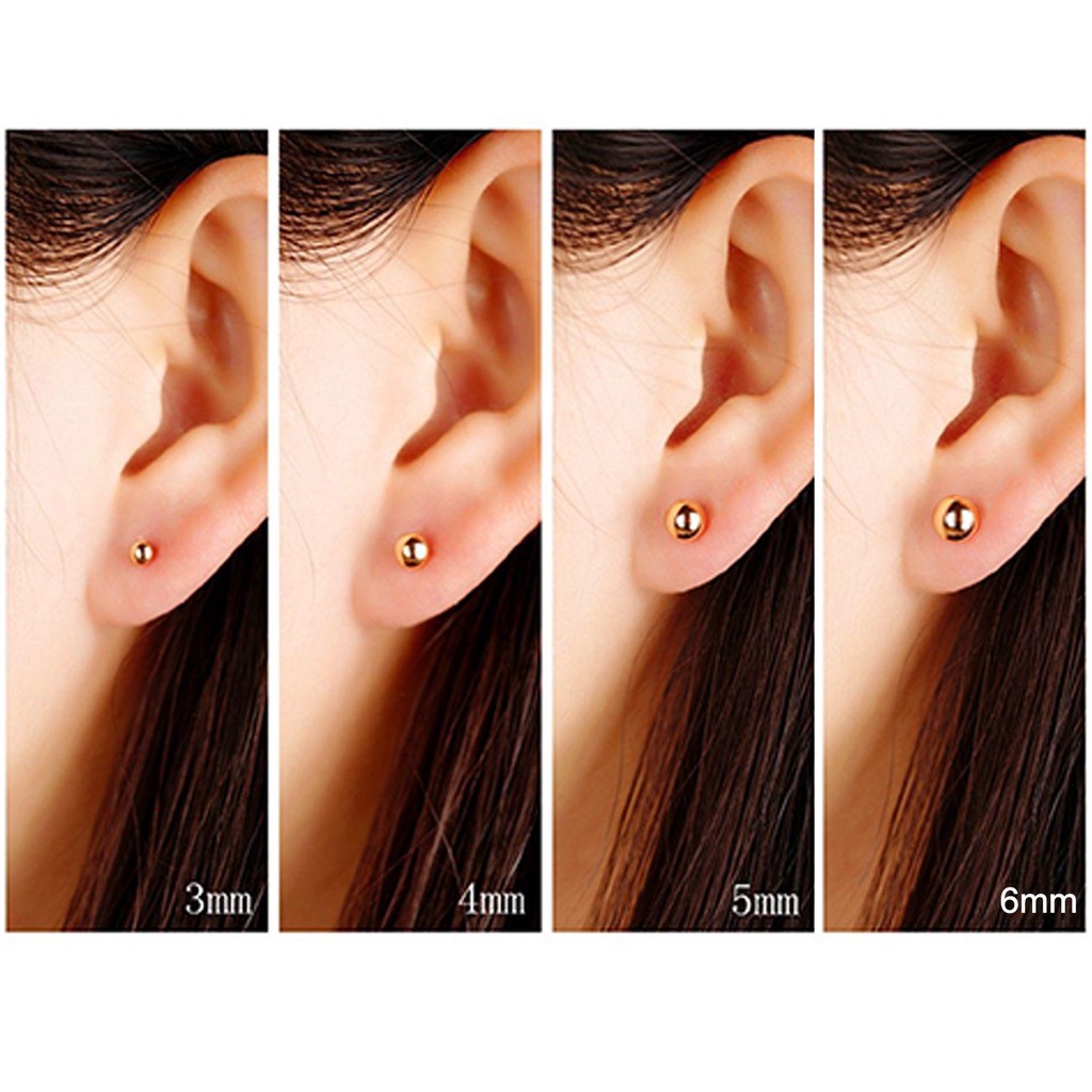 Lily Ear Studs Fashion Wanita Perhiasan Tulang Kuku