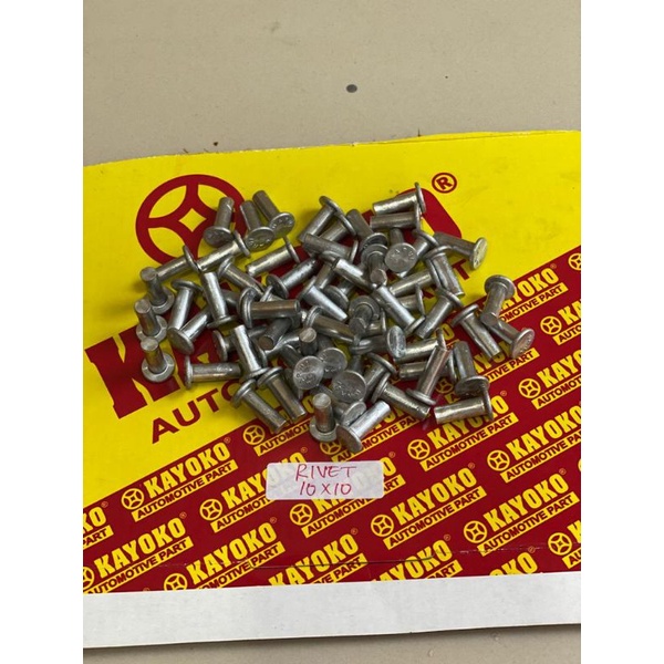 PAKU RIVET PAKU KAMPAS REM 10X10 FUSO HINO HARGA 10PC