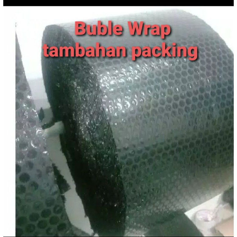 Buble Wrap tambahan packing agar lebih aman