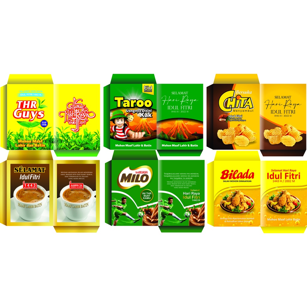 

AMPLOP LEBARAN SNACK VIRAL UKURAN MEDIUM