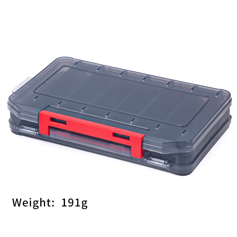 HENGJIA Box 14 compartments Fishing Accessories lure Hook Boxes storage Double Sided High Strength Fishing Tackle Box