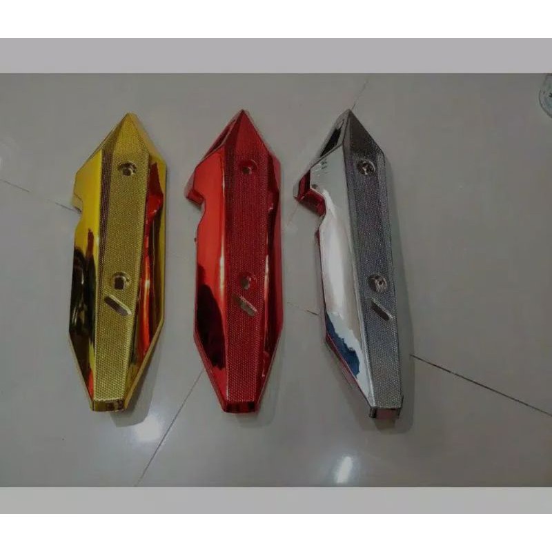 Tutup knalpot variasi warna vario 125,150 vario led