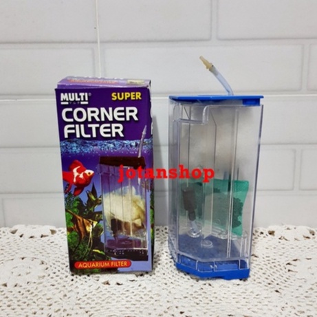 MULTI SUPER CORNER FILTER INTERNAL SUDUT POJOK AQUARIUM AQUASCAPE