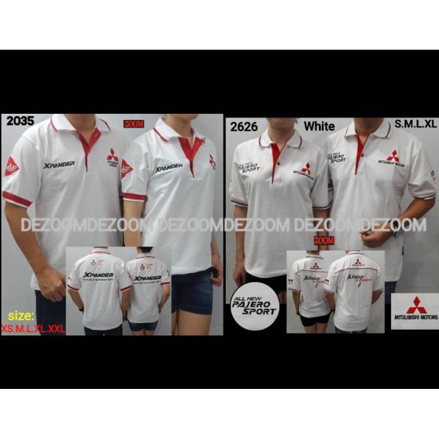 Kaos polo mitsubishi pajero xpander