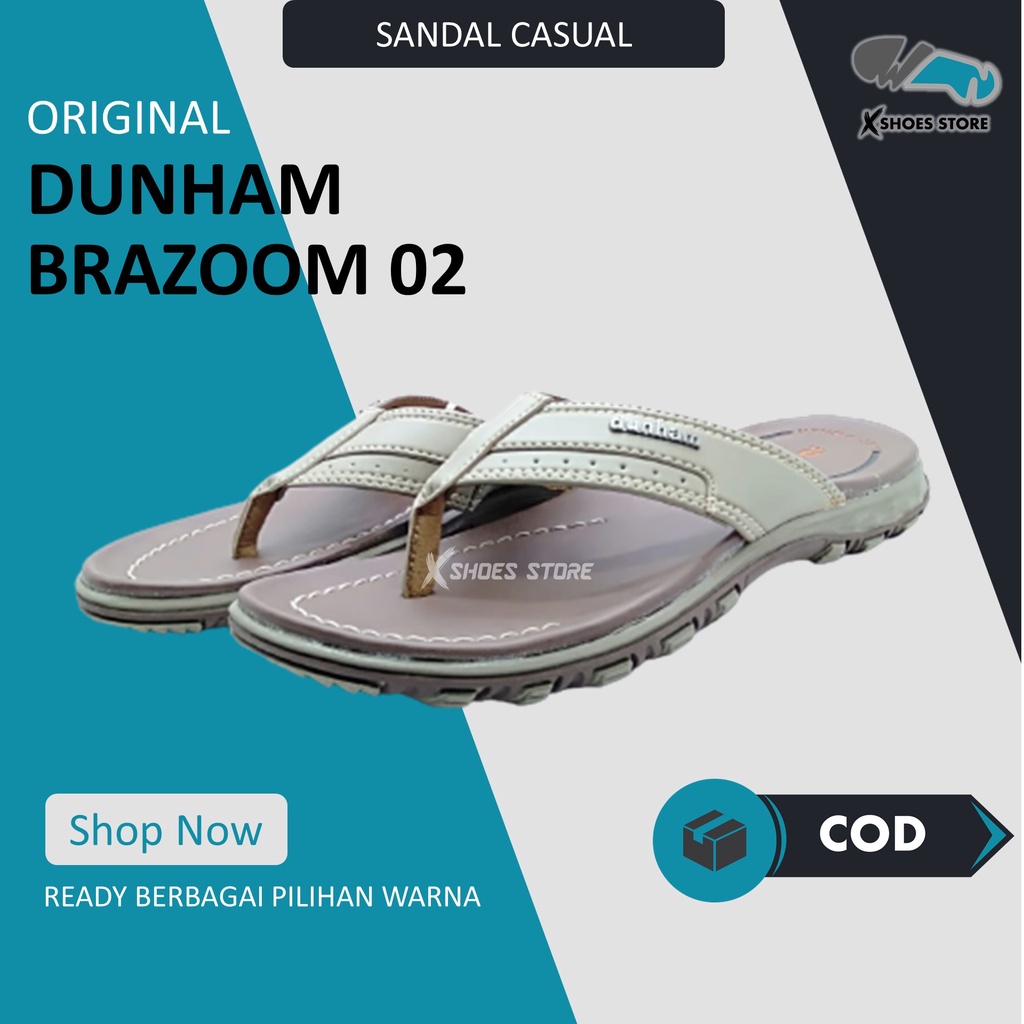 Sandal Sendal Jepit Casual Kasual Pria Laki Laki Laki2 Dewasa Premium Original DUNHAM BRAZOOM 02