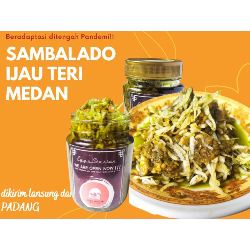 

Sambal Sambel Ijo Teri Medan Sambalado hijau Teri Sambal Botol