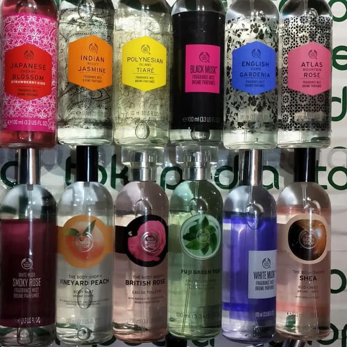 The Body Shop / Body Mist 100ml ORIGINAL REJECT PRODUK TERBATAS