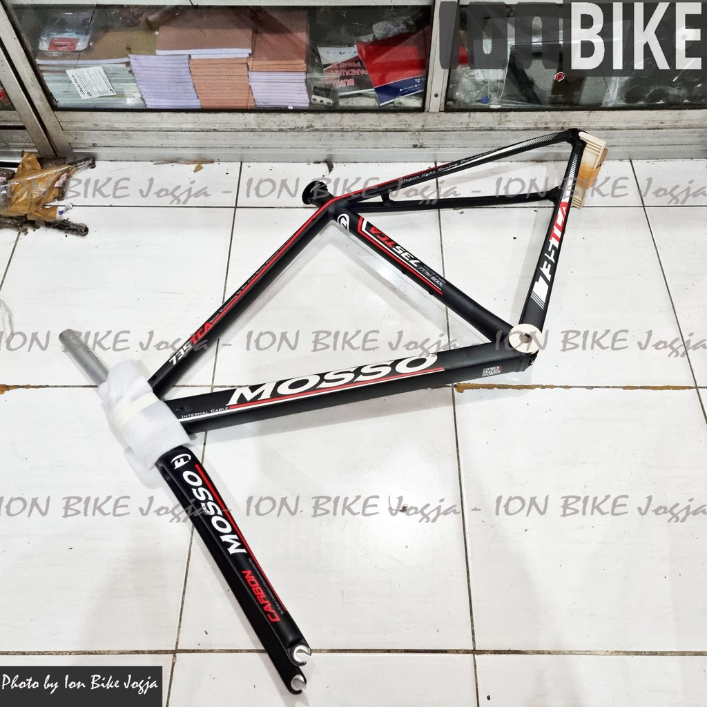 frame mosso 735 TCA 700c - frameset roadbike sepeda balap road bike fork carbon 700 murah ringan