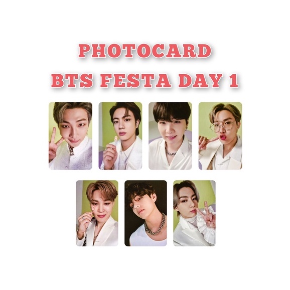 PC PHOTOCARD BTS FESTA DAY UNOFF