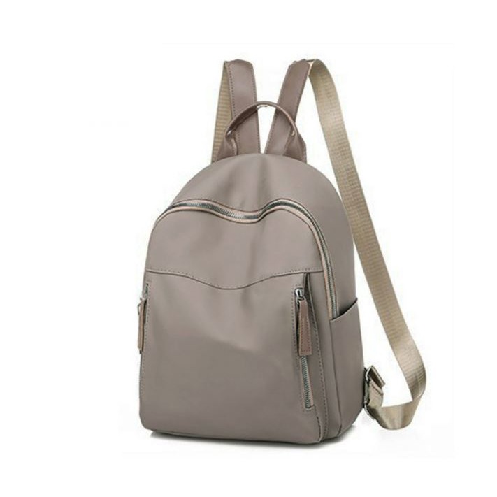 Tas Ransel Nylon Modern Waterproof PU Premium Import Korea