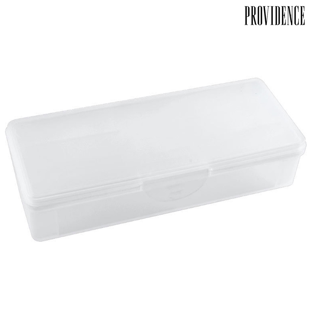 Providence Storage Case Double-layer Durable Plastic Manicure Tools Organizer for Nail Art