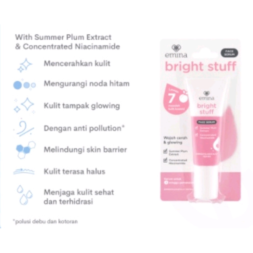 Emina Bright Stuff Face Serum 7.5 ml