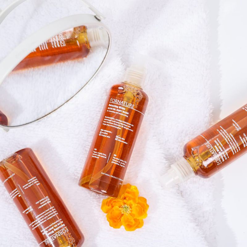 Jual FORNATURE Relaxing Bliss Olive Oil Body Wash Sabun mandi (for All