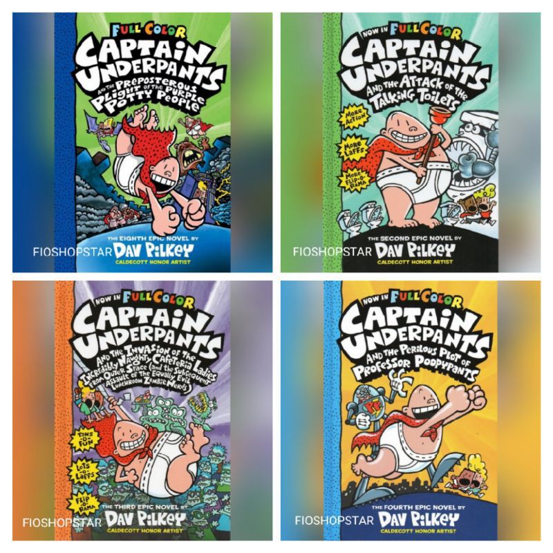 

Captain Underpants Full Color Novel