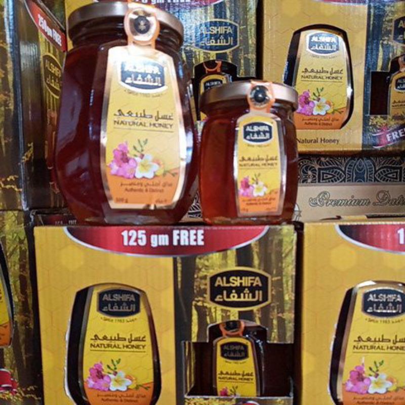 

madu murni alshifa 500gr free 125gr
