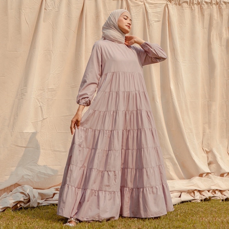 Finna Lilac Dress HijabChic