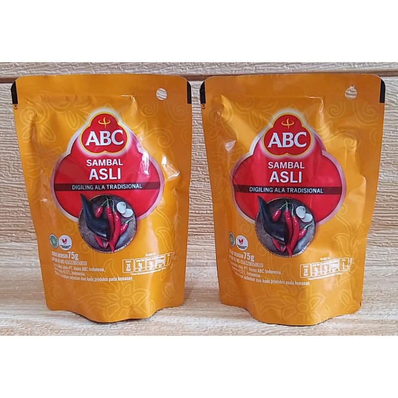 ✔MURAH ABC Sambel Asli 75gr / Sambel ABC Asli