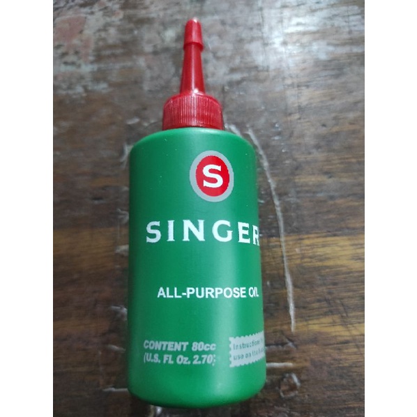 Minyak pelumas merk Singer all purpose oil