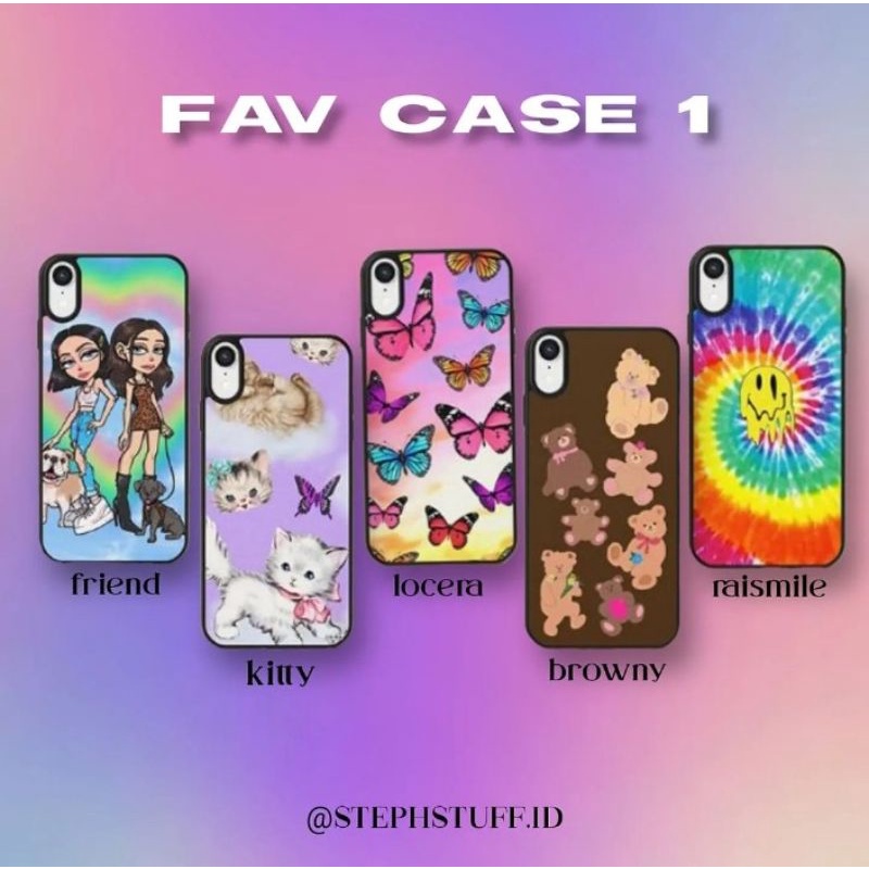 custom case / wildflower case / aesthetic case / rubber case