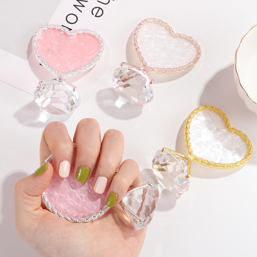 Top Nail Art Palette Manicure tool Rak Pajangan Pondasi Kuku Palsu Pencampuran Tips Piring Nail Art