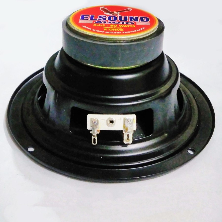 SPEAKER ELSOUND 5 INCH WOOFER 80WATT MAGNET BESAR ORIGINAL