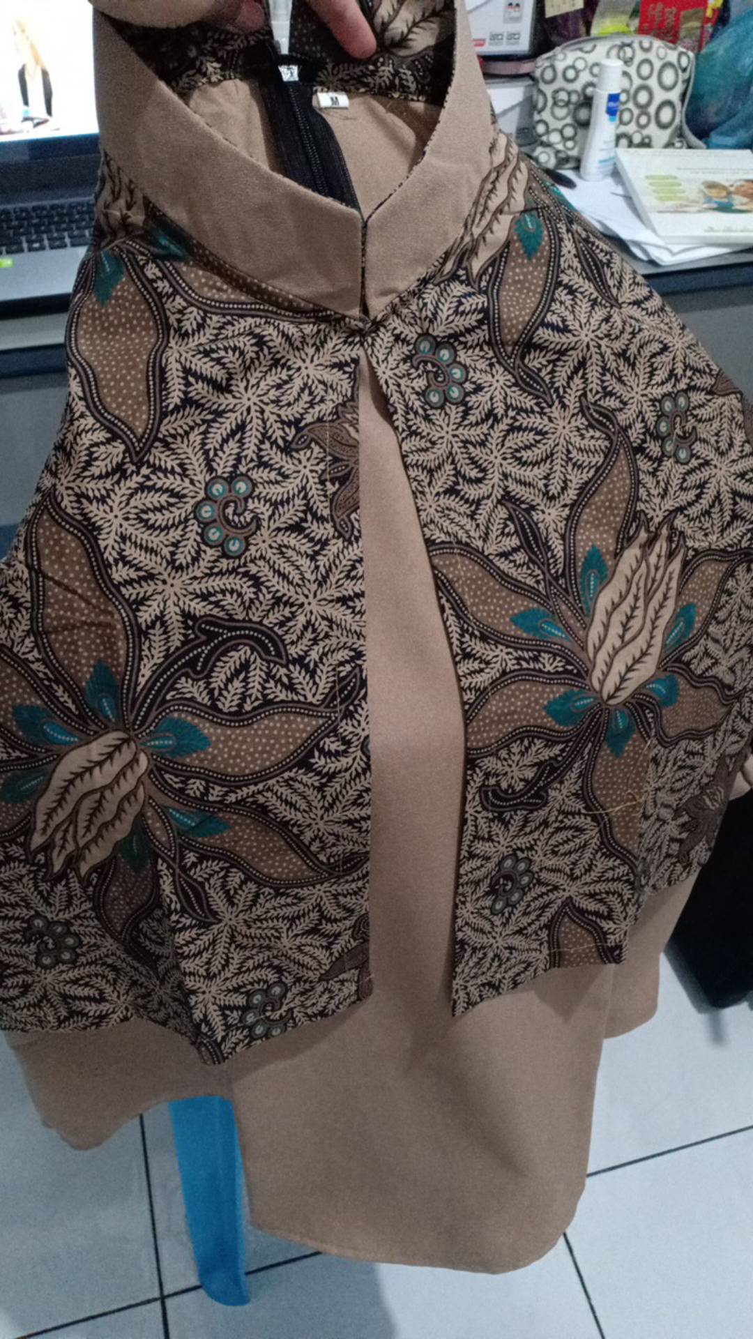 Batik Wanita Asj Sa Hrb026 Kenongo Kemeja Tosca Pendek