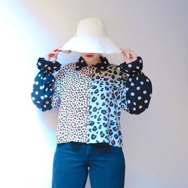 Leopard Polka Shirt