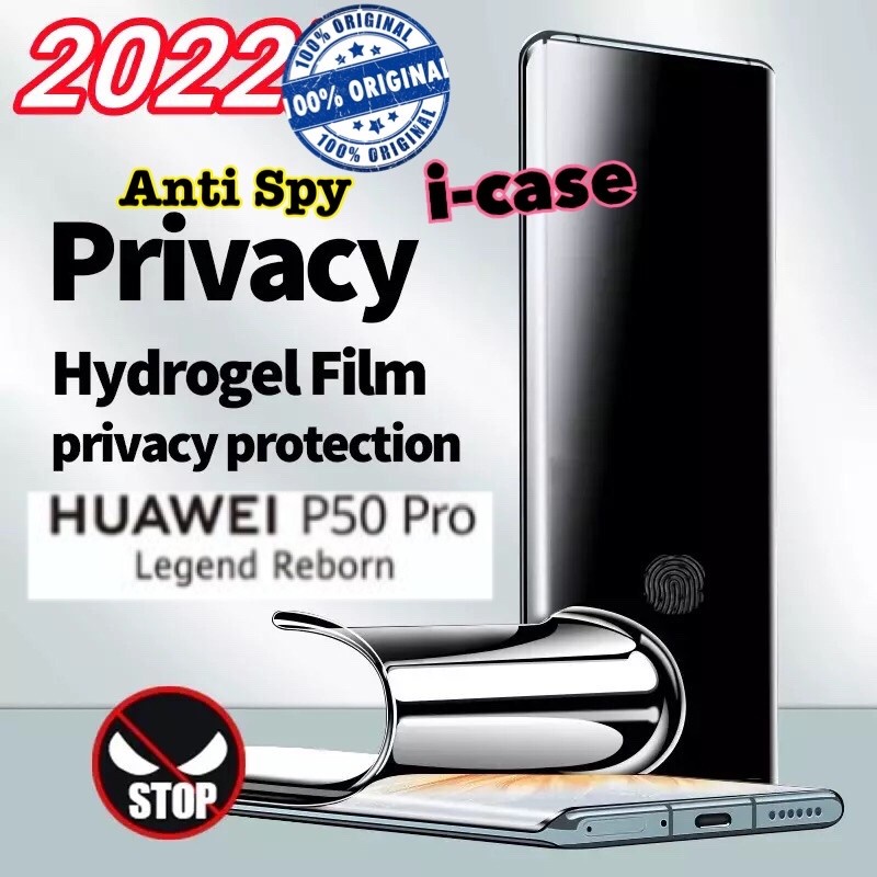 Anti Gores SPY Huawei P50 Pro MEMBRANE HYDROGEL PRIVACY P 50 P50PRO