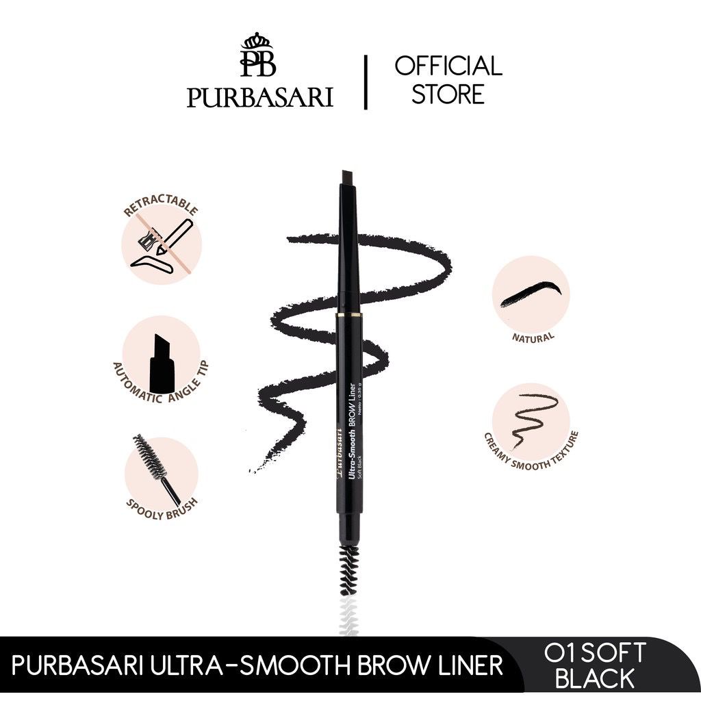 Purbasari Ultra Smooth Brow Liner