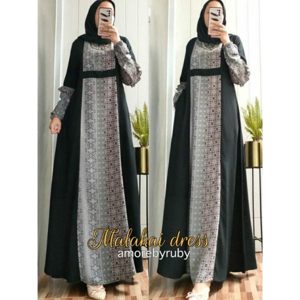 GAMIS JUMBO GSP Gamis Murah/Malakai Dress ORI Amore by Ruby LARIS
