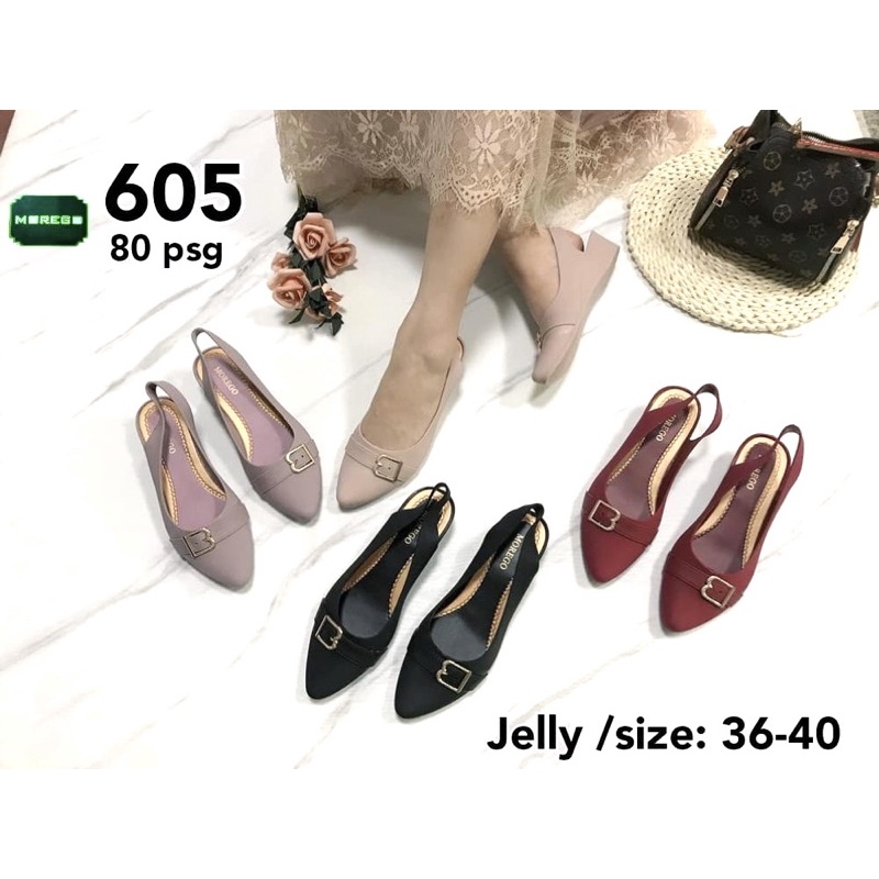 Sandal Sepatu Let Gesper Import Morego 605