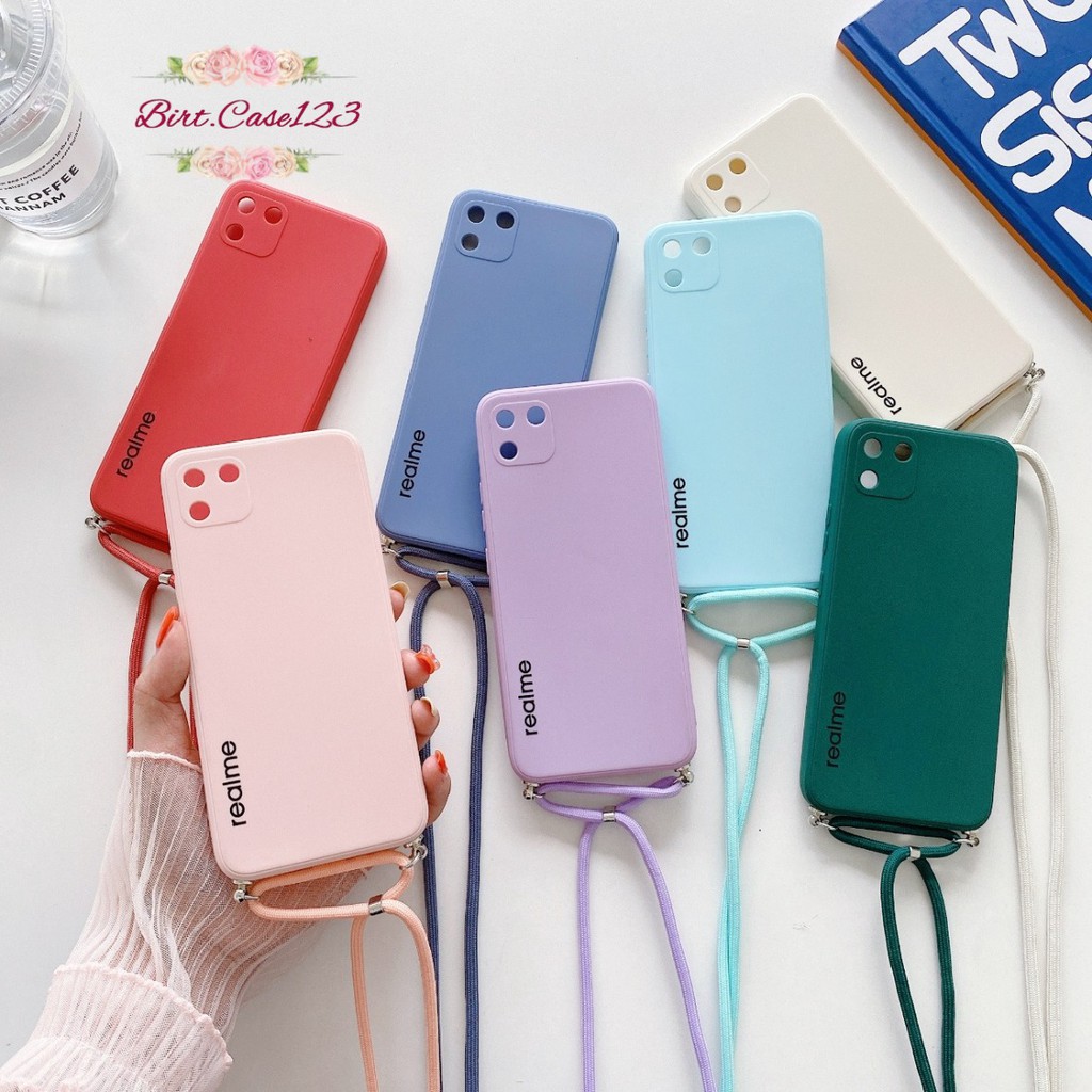 SOFTCASE SLINGCASE ORIGINAL SILIKON PELINDUNG KAMERA REALME 6 7 7I C17 8 PRO BC5813