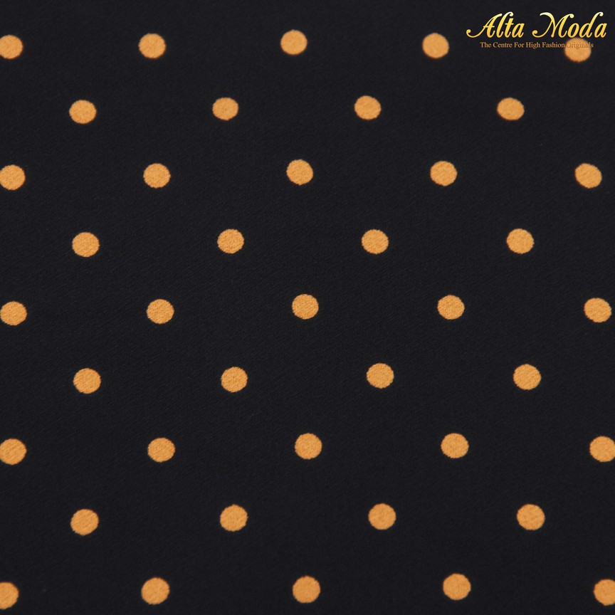 

Alta Moda Heavy Cady Stretch Zara Hitam Polkadot Orens Small (1M)