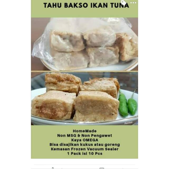 

Tahu bakso ikan tuna