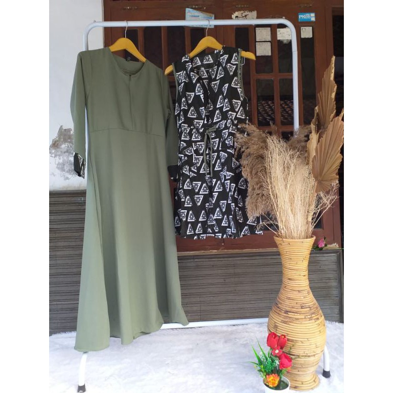 GAMIS WANITA/Long Cardi kimono (TERMURAH) Realpic