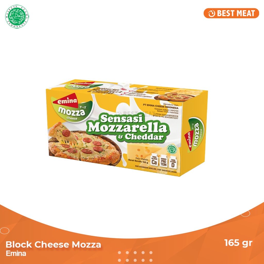 

Block Cheese Mozza 165gr
