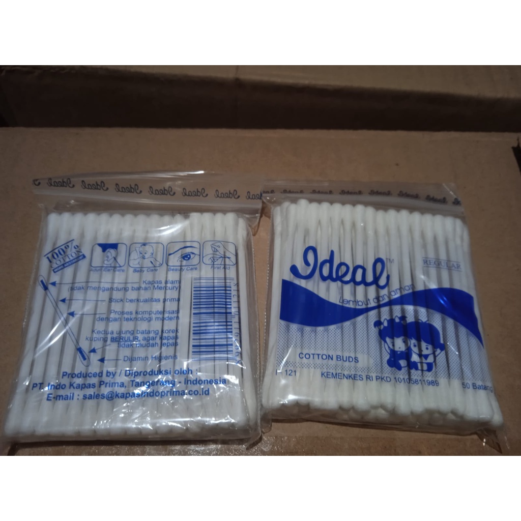 Ideal Cotton Buds Pack50