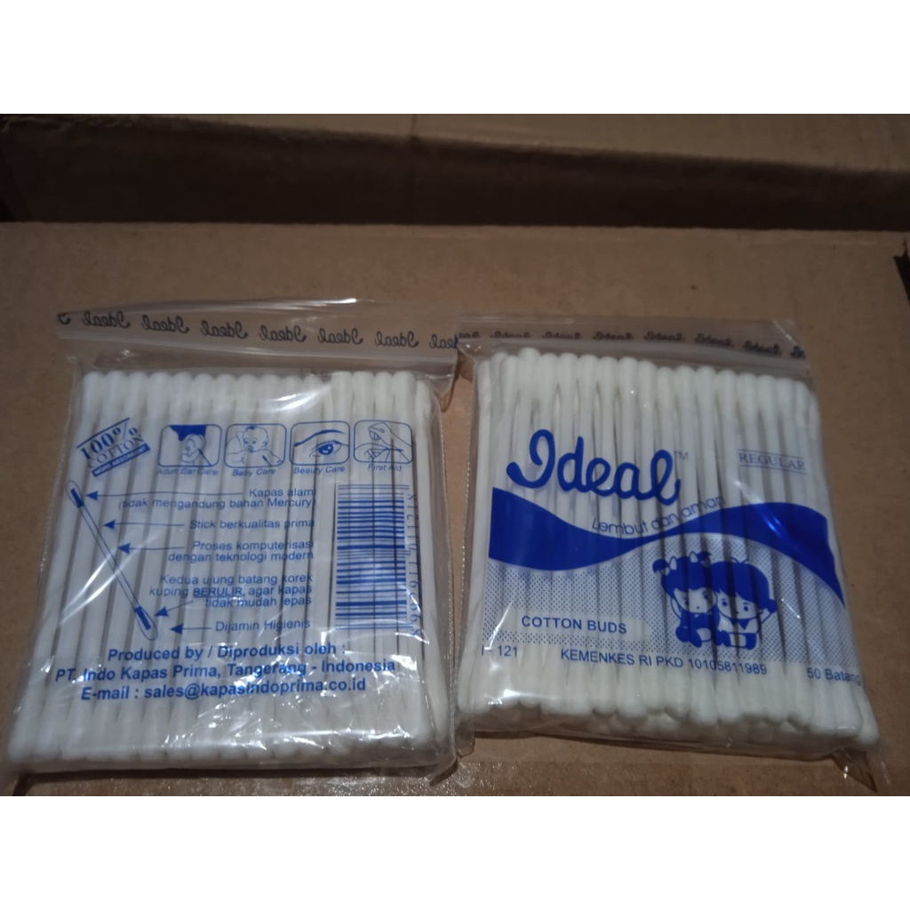 Ideal Cotton Buds Pack50