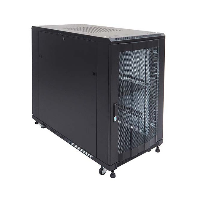 INDORACK Standing Close Rack 20U Perforated Door IR11520P Depth 1150mm