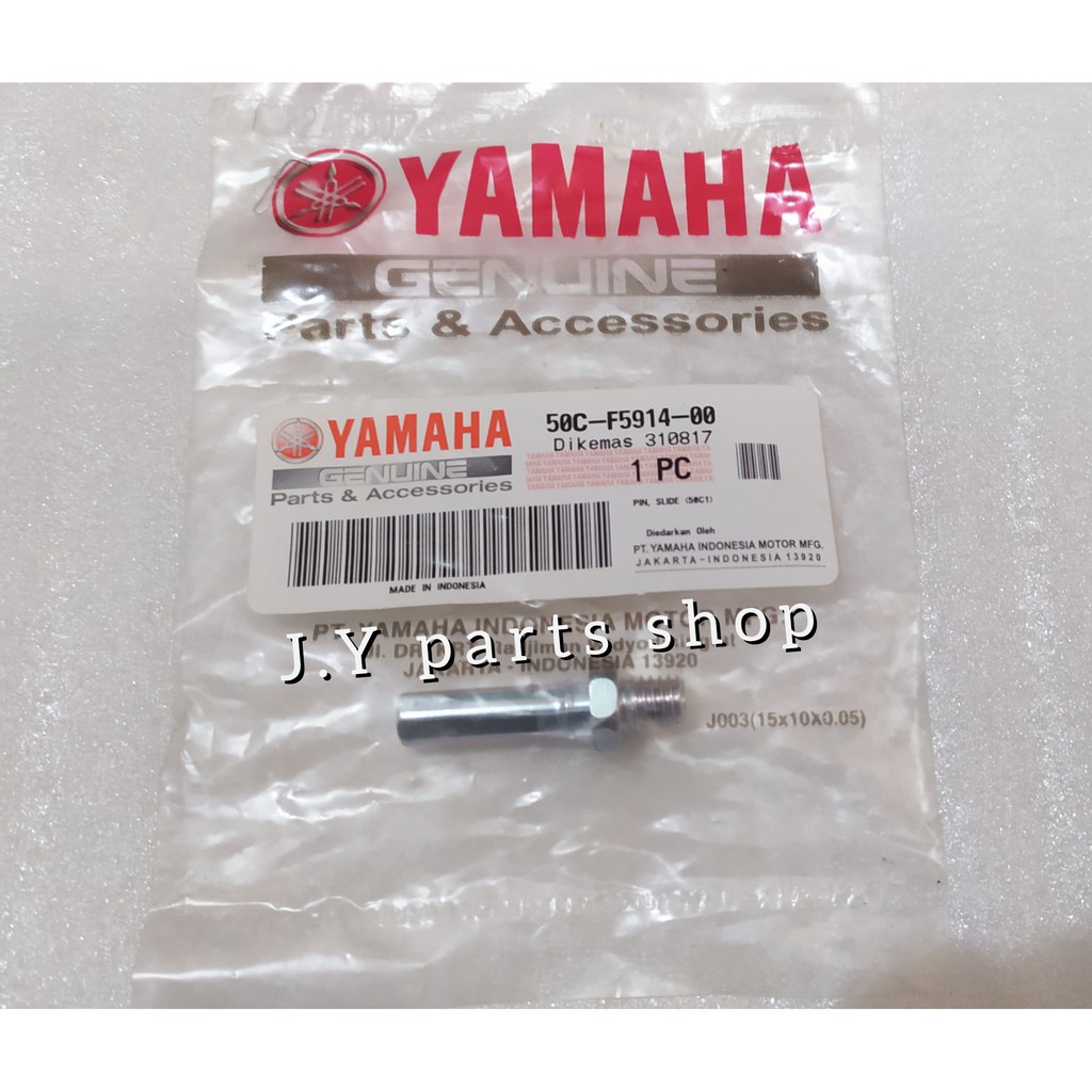 BAUT AS PIN PEN SLIDE PAD KALIPER CAKRAM REM BELAKANG JUPITER MX 135 NEW NJMX ORI YGP 50C-F5914-00